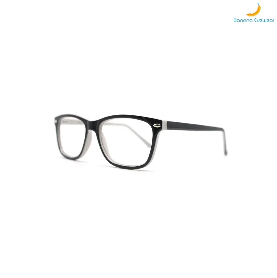 Oval Classic Gentalmen Full-Rim Glasses Frames Optical Eyeglasses with Ce Proved