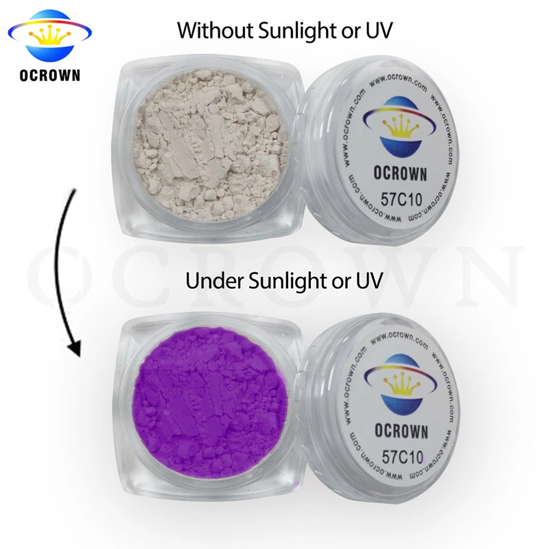 Sunlight UV Powder Color Change Colorants Photochromic Pigment for Fabric