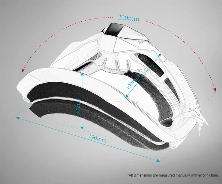 Clear Lens Anti Fog Sport Racing Motocross Mx Goggles