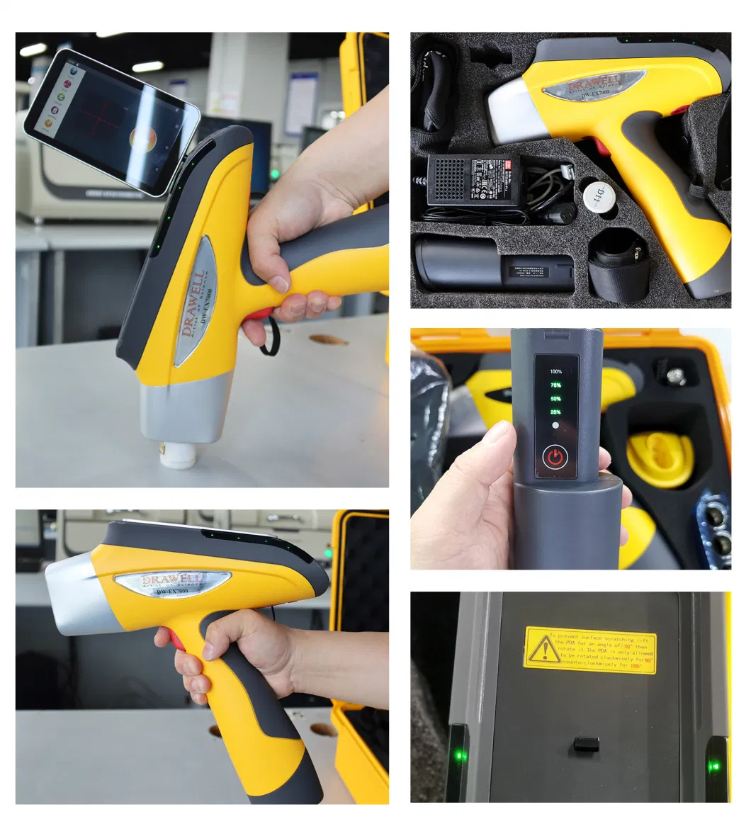 X-ray Spectrometer Gold Metal Mineral Soil Testing Handheld Portable Xrf Analyzer