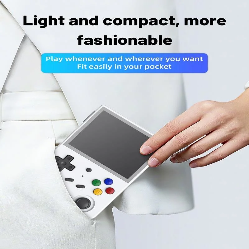 Newest Anbernic Handheld 3.5-Inch Retro Video Game Consoles Single Linux System Gaming Console Rg353vs