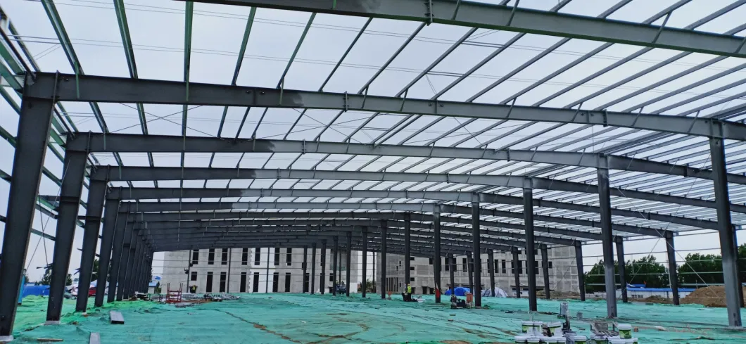 Prefabricated Engineered Industrial Steel Buildings Warehouse