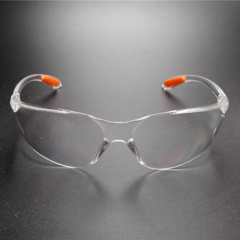 Gray Color Scratch Resistant Lens CE En166 Safety Glasses (SG102-2)