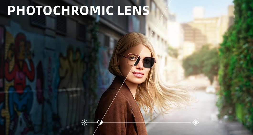 Prescription Lens Factory High Index 1.61 Spin Photochromic Hmc Eyeglasses Optical Lenses