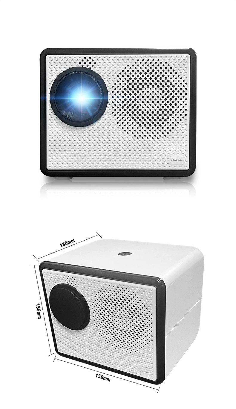 Lightboy 080p HD Home TV F40 Manual Focus and Lens Projector