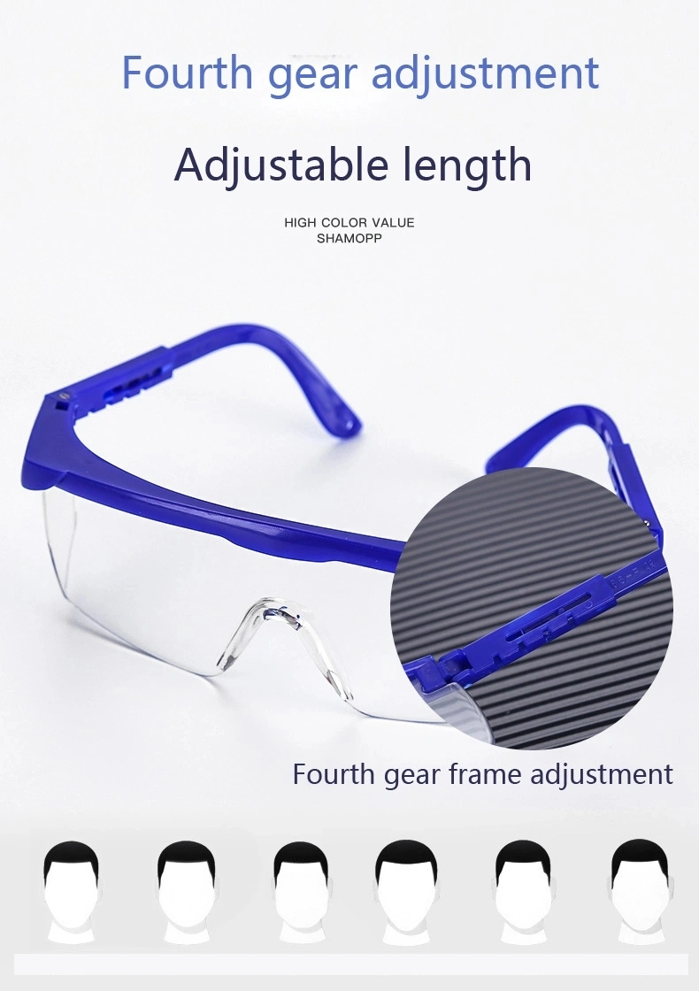 Anti-Fog Lens Safety Glasses Goggle Transparent Protective Glasses