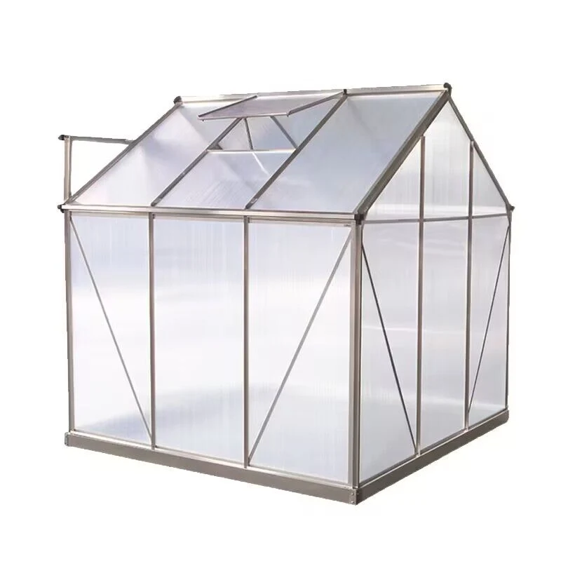 PC Greenhouses 4mm Polycarbonate Panel Walk-in Hobby Garden Greenhouse (P8)