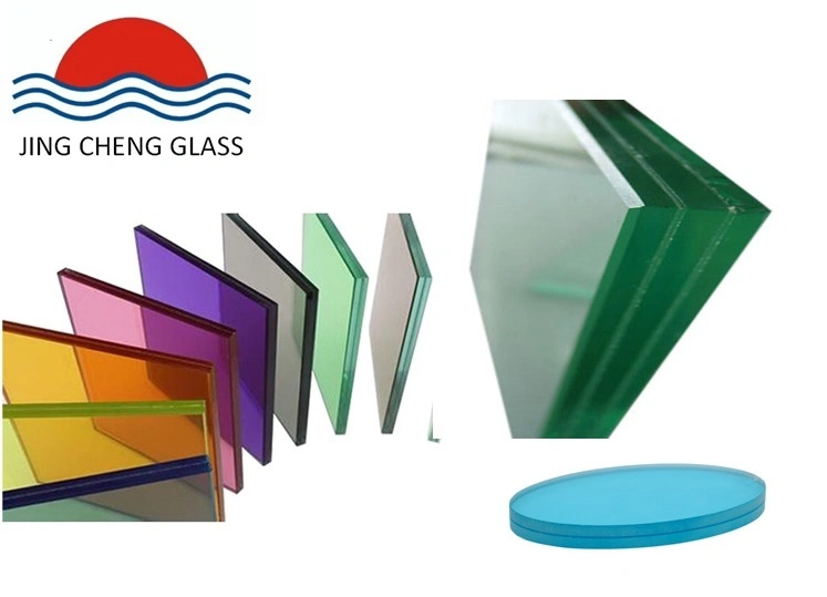 Curtain Wall Solar Thermochromic Photochromic Laminated Glass with Self-Tinting According to The Sunshine Temperature