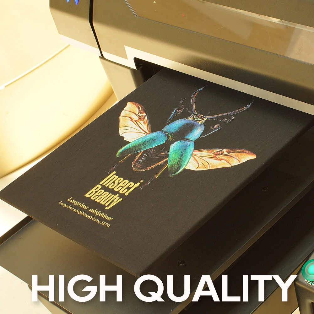 Create Unique and Marketable Apparel Using This T-Shirt Printing Printer with Cmykw Pigment Ink