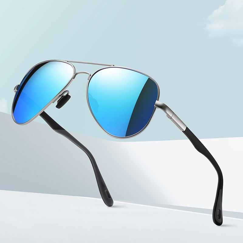 Durable Style Factory Customized Multi Colors Metal Frame Polarized Sunglasses