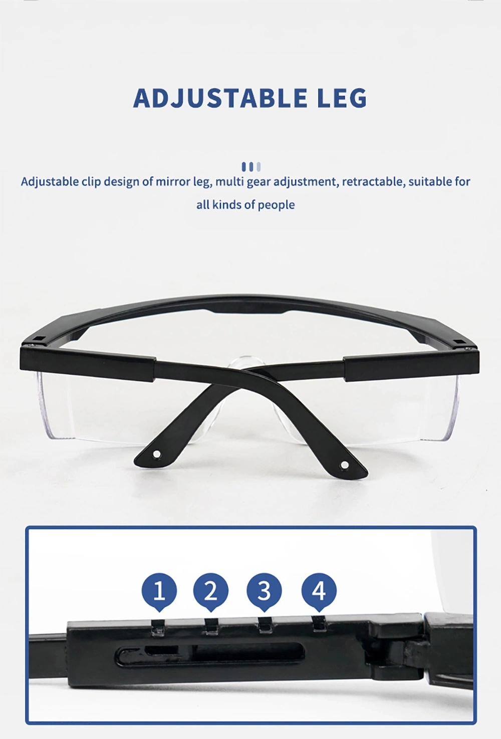 Safety Glasses/Dental Glasses/Dental Goods Dental Material Disposable Transparent