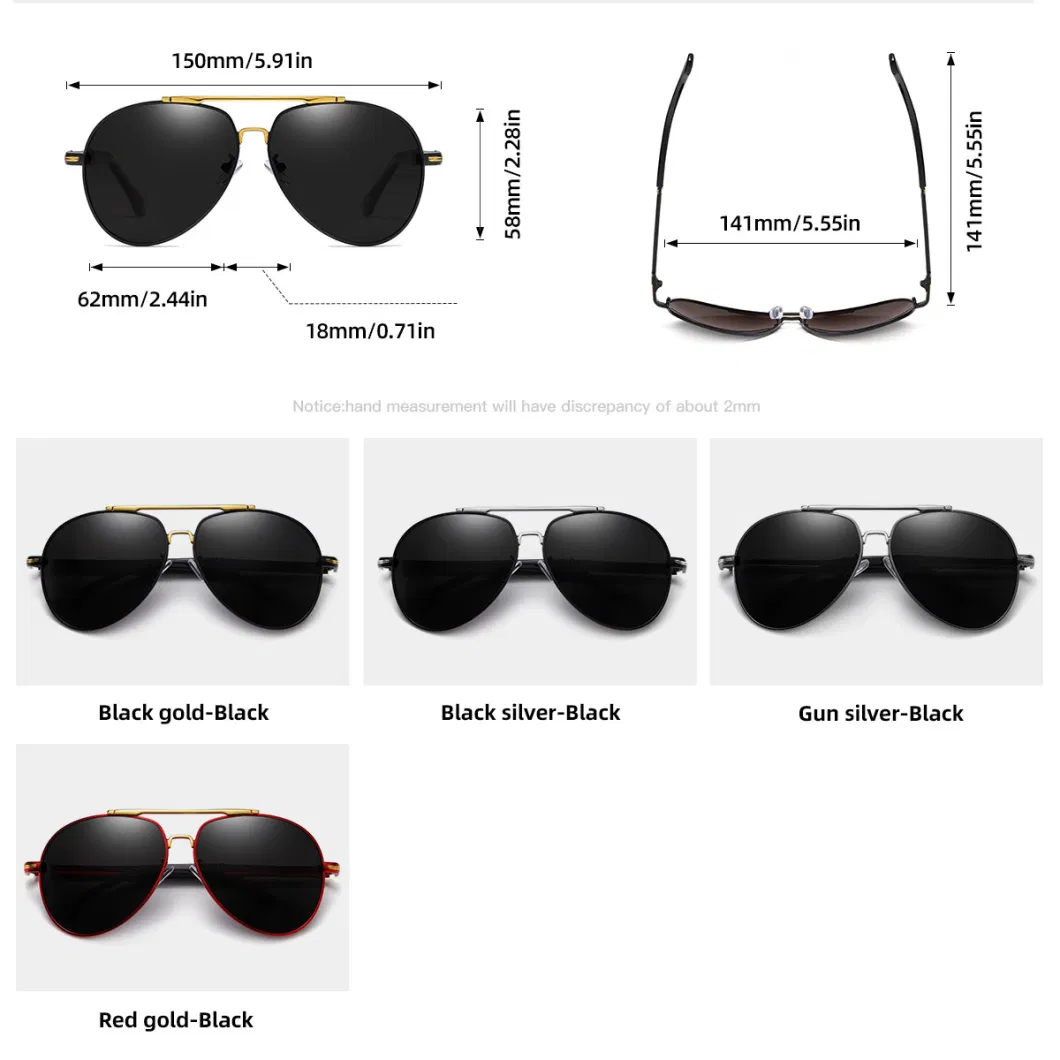 Direct Selling Polarized Sunglasses New Custom Logo Fashion Women Men Wholesale Sunglasses