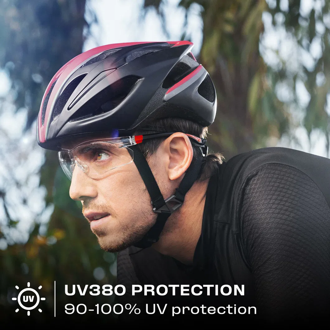Safety Glasses, ANSI Z87.1 UV Protection Impact Resistant Safety Glasses for Lab Sports Women Men Children