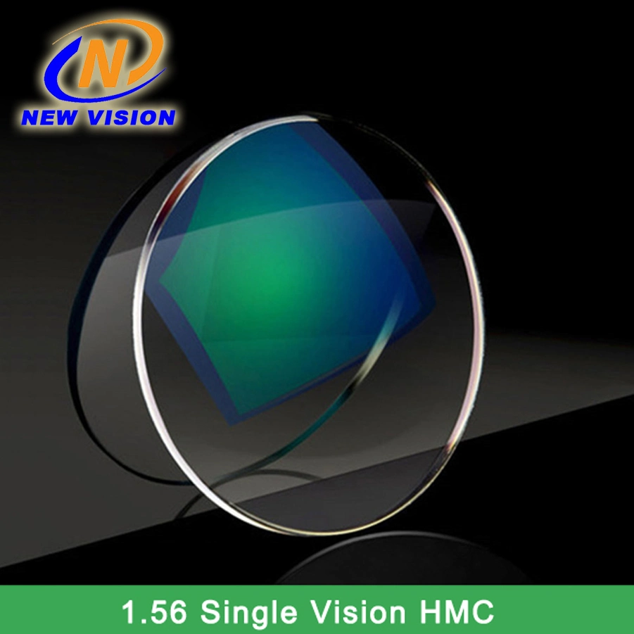 1.56 Hmc UV400 Single Vision Anti Reflective Optical Lens