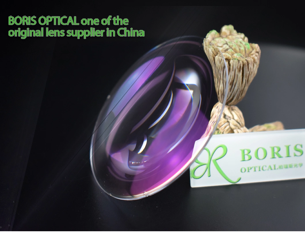 1.56 Plus Power Lenticular Blue Block Optical Lenses China Manufacture
