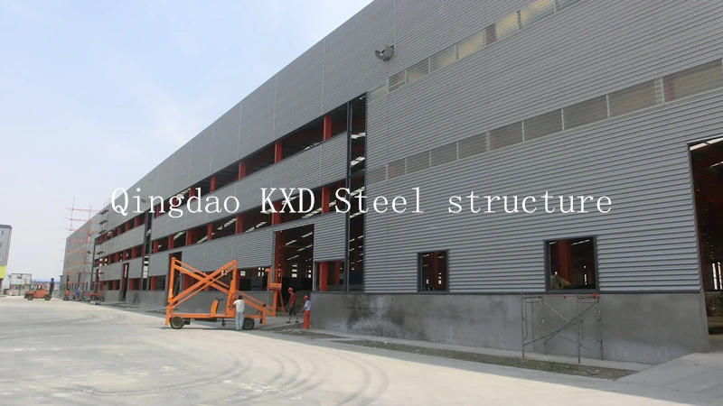 Steel Structure Beautiful Prefab Metal Workshop