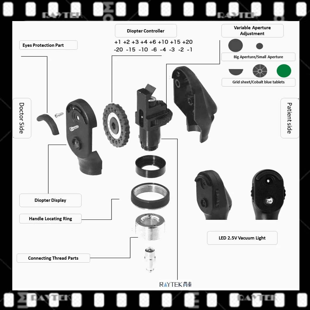 Ophthalmoscope/Direct Ophthalmoscope/Ophthalmoscope Lens/Ophthalmoscope Acrylic Lens