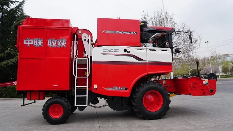 Customized High Quality and Cheap Peanut Grain Soybean Corn Combine Harvester