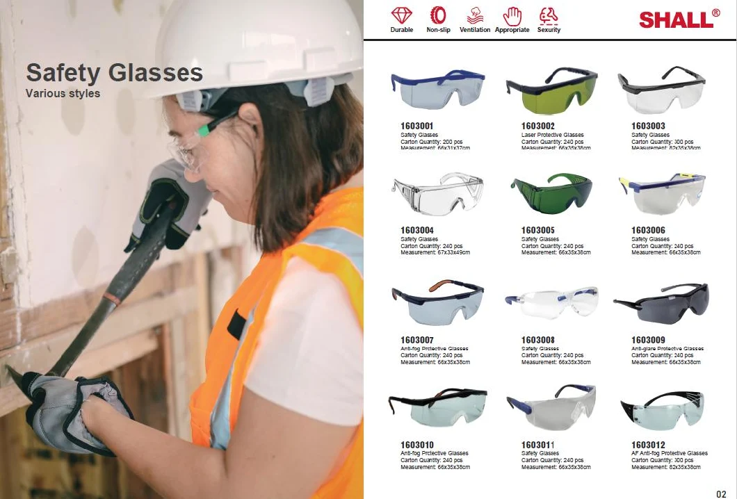 Safety Glasses, ANSI Z87.1 UV Protection Impact Resistant Safety Glasses for Lab Sports Women Men Children