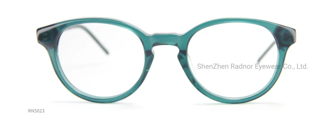 Handcrafted High Quality fashion Acetate Prescription Anti Blue Ran Lens China Supplier