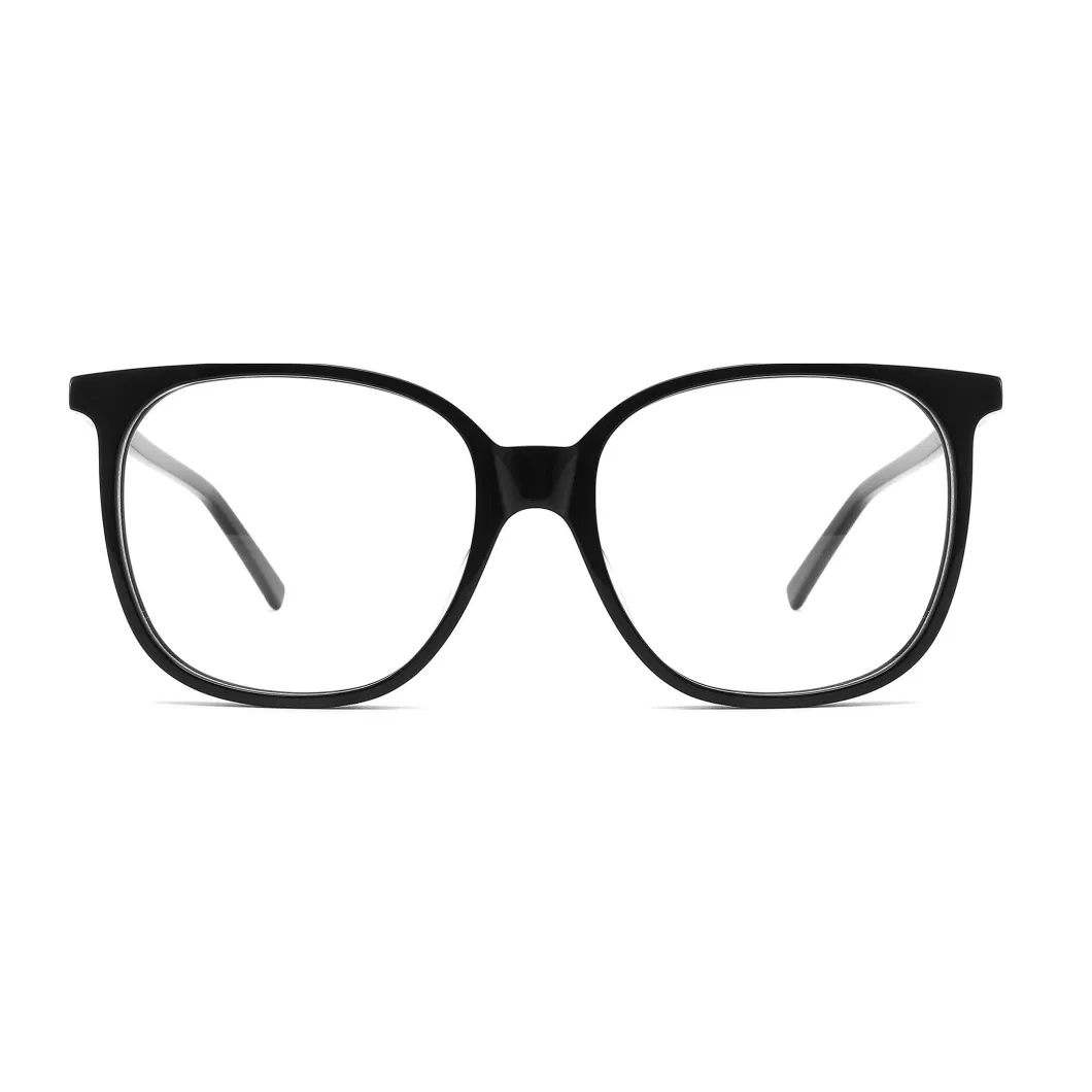 Latest Model Basis Style Square Acetate Colorful Demi Unique Retro Simplicity Eyewear Vision Optical Frames