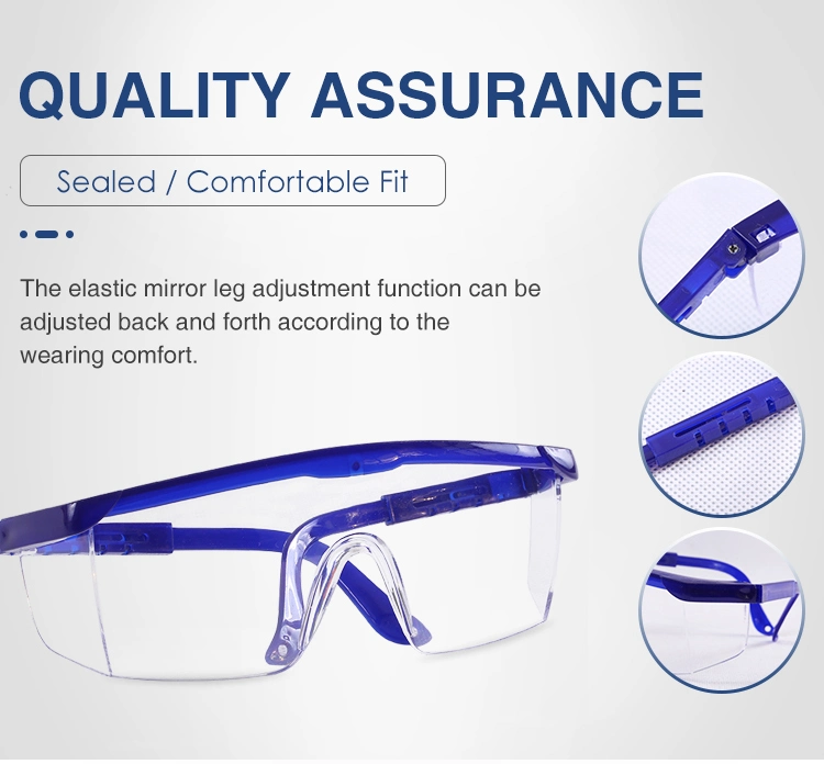 Anti-Fog Lens Safety Glasses Goggle Transparent Protective Glasses