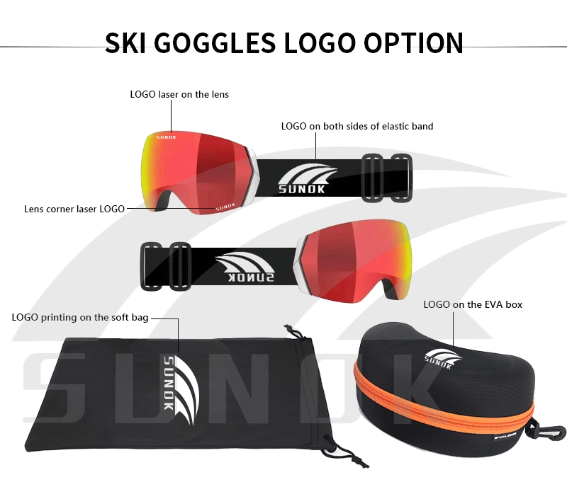 Wholesale Switch Vented Snow Goggles Removable Snow Goggle Lens