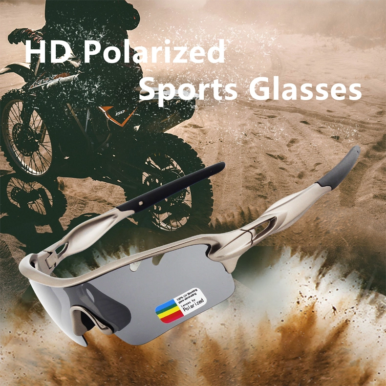 Outdoor Bike Cycling Custom Logo Shades Tr UV400 Polarized Mens Woman Sport Sunglasses