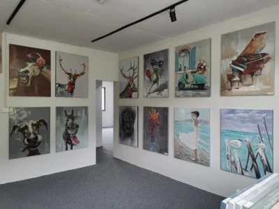 Obras de Arte Floral pintura abstracta de lienzo de pared Art Inicio Productos