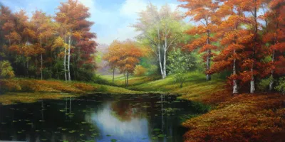 Paisaje hecho a mano la pared moderna reproducción lienzo Arte pinturas al óleo