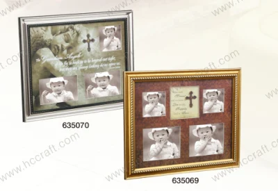  Marco de fotos PS con apertura múltiple para decoración de hogar