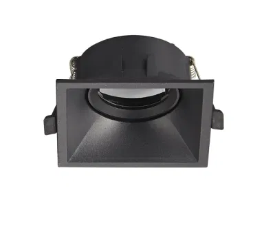  GU10 MR16 SD042FM Square bastidor de Trims empotrados para Downlight LED Luz puntual