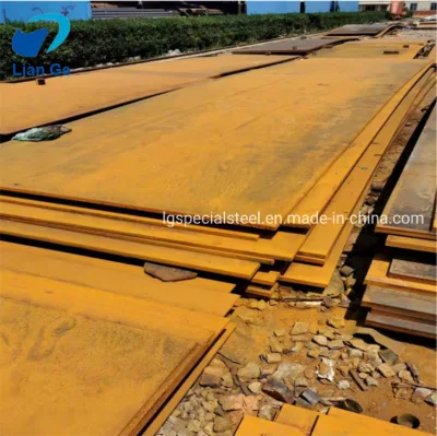 Liange Impermeable laminados en frío Q355gnh Q295gnh chapas de acero Corten Acero al carbono Ms metal decorativo exterior jardín placas de pared de retención