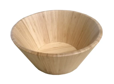FSC de bambú de la Acacia que sirve el recipiente perfecto para una ensalada o fruta de 11,5 pulgadas de 29cm.