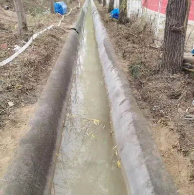 5mm 8mm tela de concreto de espesor tela de cemento para drenaje Canal de riego de zanjas revestimiento