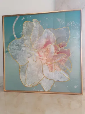 De pequeño tamaño, la decoración del hogar de dibujos animados de porcelana de cristal de la pintura arte Imprimir