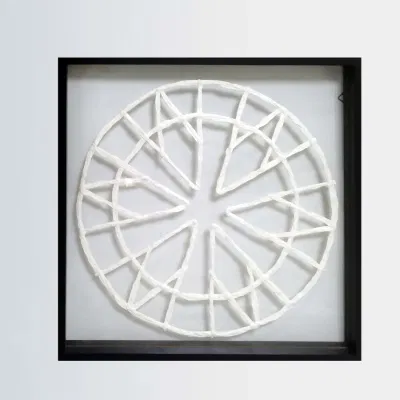  2023 MDF personalizado cuadro de sombra foto cuadro enmarcado de pared Flor Marco de decoración de papel