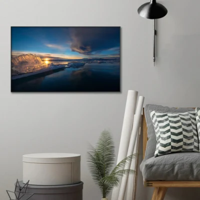 Exclusivo diseño personalizado de venta al por mayor de derechos de autor al atardecer fotografía de moda de la pared de lienzo Arte para la decoración del hogar