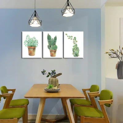 Estilo de los animales los paneles de fotografías enmarcadas Pocelin pintura lienzo pintura marco dorado del arte de pared