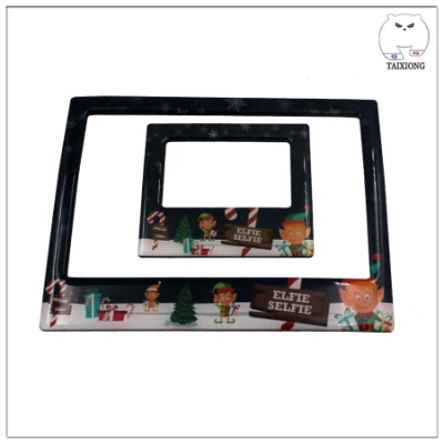  Amazon mejor precio de alta calidad diseño lindo hermoso marco de fotos de epoxi magnético para la decoración del hogar