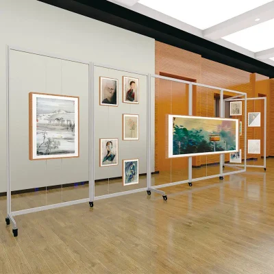  La pantalla del panel de aluminio para los estudiantes de la pared obras de arte, bibliotecas de aula pasillos, salas de exposiciones ferias de ciencias &amp;