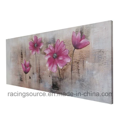 Decoracion Pintura al Óleo hechas a mano Flor de arte de la pared de impresiones sobre tela