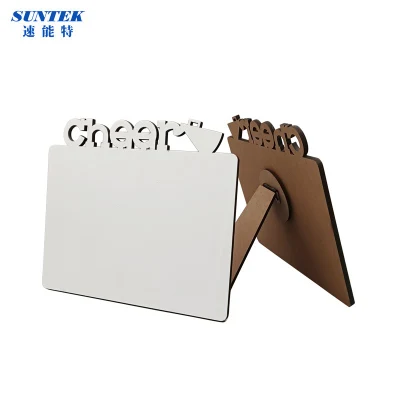  Sublimación MDF blanco resistente soporte fotográfico Memorial cosas con alegría