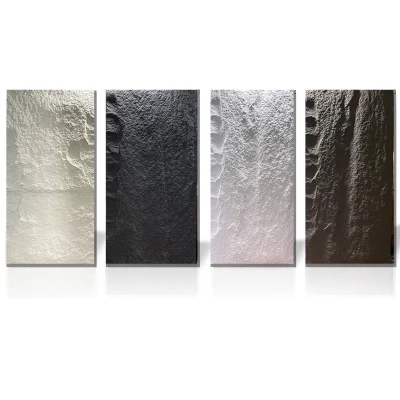 Los paneles de pared de piedra artificial PU Forr Decoración de pared