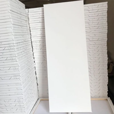  Venta Directa de Fábrica de Arte de algodón en blanco conjunto de paneles de tela estirada para pintura