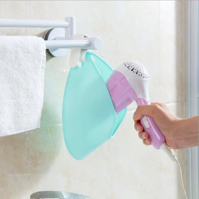 El cuarto de baño Secador de pelo Secador de pelo de almacenamiento de estante de gancho para rack de tipo colgante Wbb12310 Soporte portátil