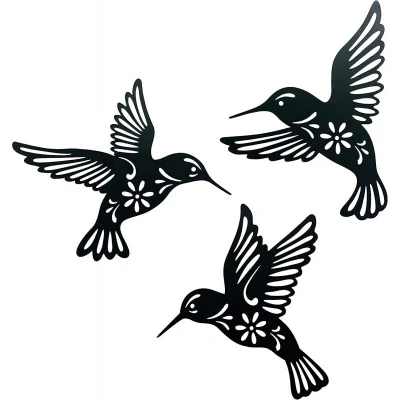  Decoración Colgante Hummingbird Metal Wall Art Homedecor for Living Room