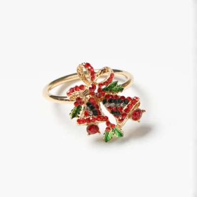 Ochristmas Napkin Ring Napkin Holder Rings for Christmas Table Decoration
&lt;br /&gt;Anillo de servilleta Ochristmas, soporte de servilleta para decoración de mesa de Navidad.