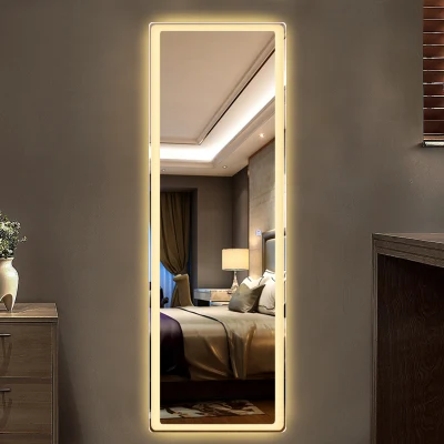 Vestidor LED espejo pared Hang o de pie en el suelo