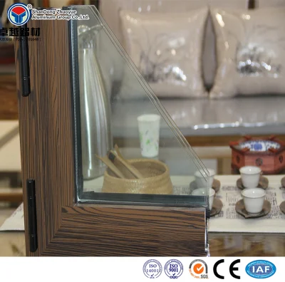 Precios de venta para puertas de grano de madera y tiradores de ventanas y. Marcos de aluminio